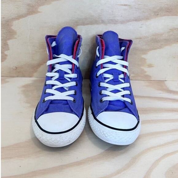 Converse All Star -Chuck Taylor Hi -Sneakers -Blue -Kids Big Unisex - 5 -622867F - Picture 3 of 10